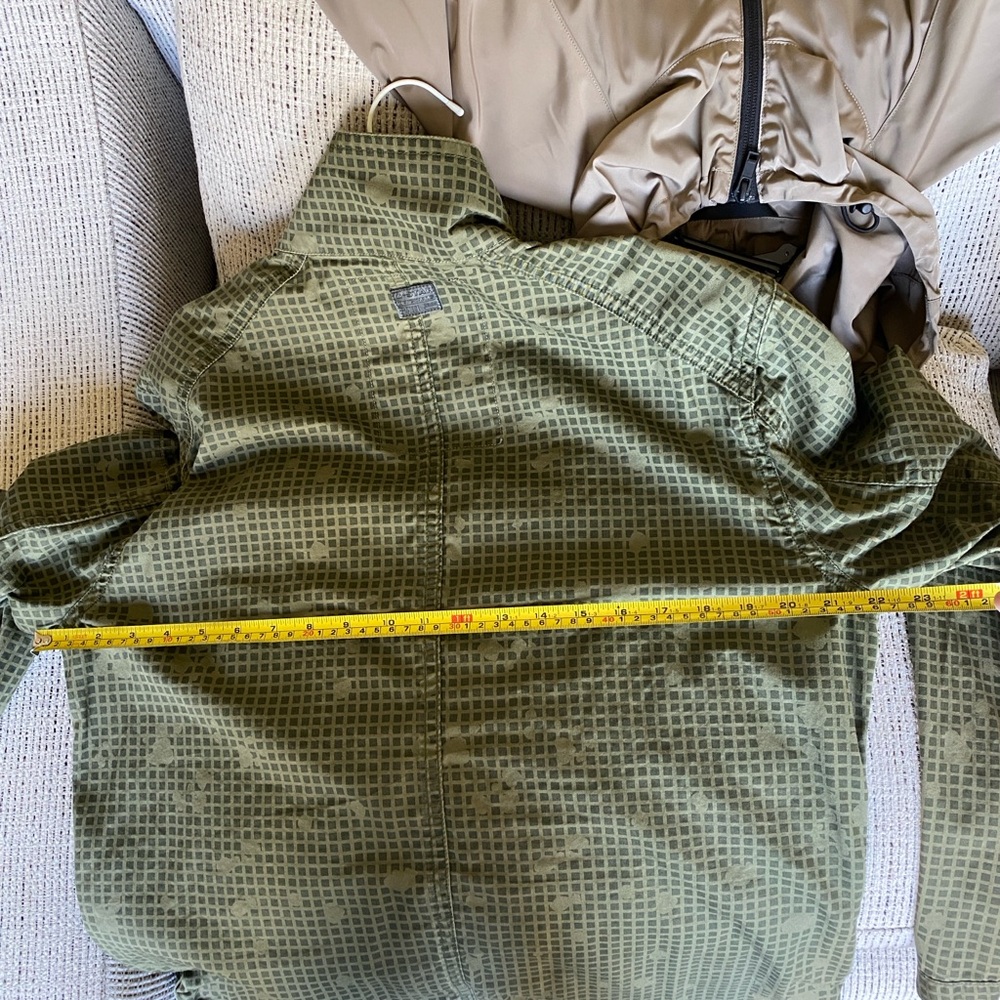 G-STAR RAW green zip jacket size M - Picture 10 of 12